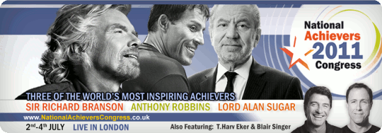 National Achievers 2011 Congress: 2-4 July 2011 in London!