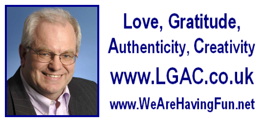 Love, Gratitude, Authenticity, Creativity... LGAC - Click here for the 30 Day Mental Cleanse website